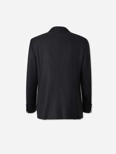 Canali Hombre Barcelona Traje Recto Lana color Gris Antracita sku 312-002941 01 - Foto 2