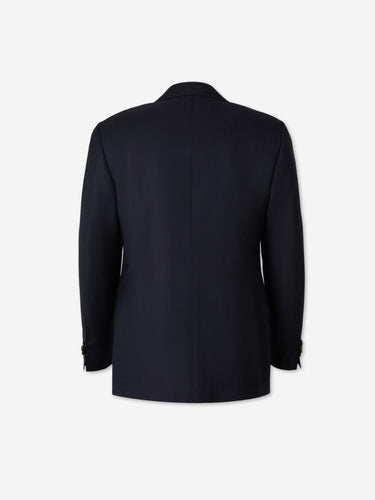 Canali Hombre Barcelona Traje Recto Lana color Azul Noche sku 312-002942 01 - Foto 2