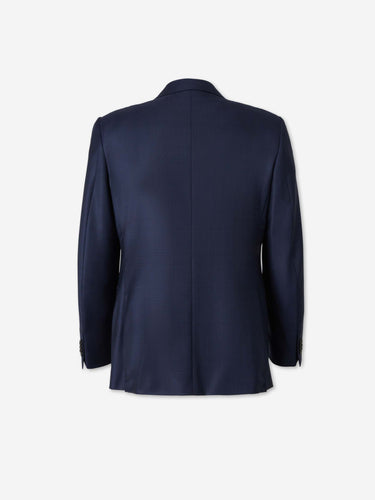 Zegna Hombre Barcelona Traje Recto Lana color Azul Noche sku 312-002944 01 - Foto 2