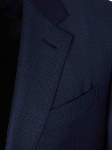 Zegna Hombre Barcelona Traje Recto Lana color Azul Noche sku 312-002944 01 - Foto 3