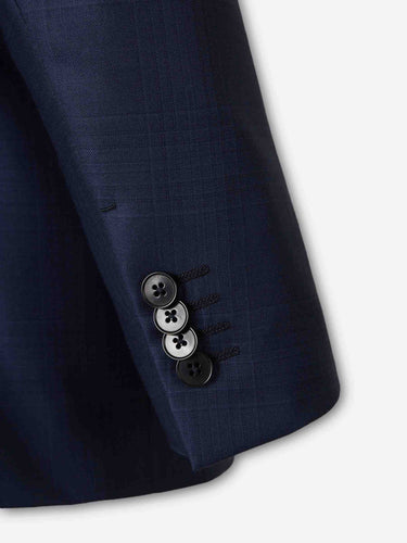 Zegna Hombre Barcelona Traje Recto Lana color Azul Noche sku 312-002944 01 - Foto 4