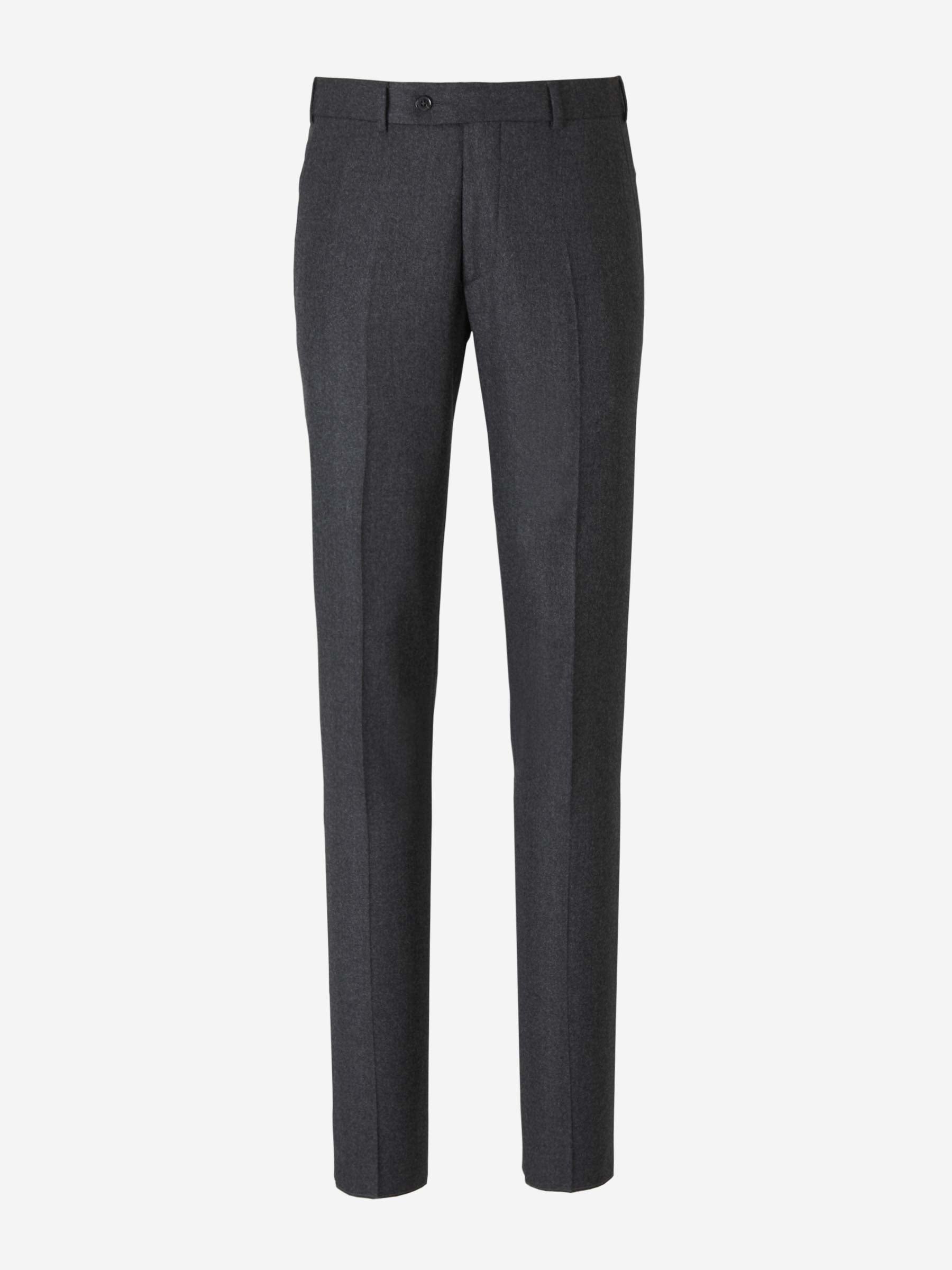 Santa Eulalia Hombre Barcelona Pantalones Vestir Lana color Gris Antracita sku 321-000315 02 - Foto 1