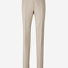 Canali Hombre Barcelona Pantalones Lino Y Seda color Crema sku 321-000318 04 - Foto 1