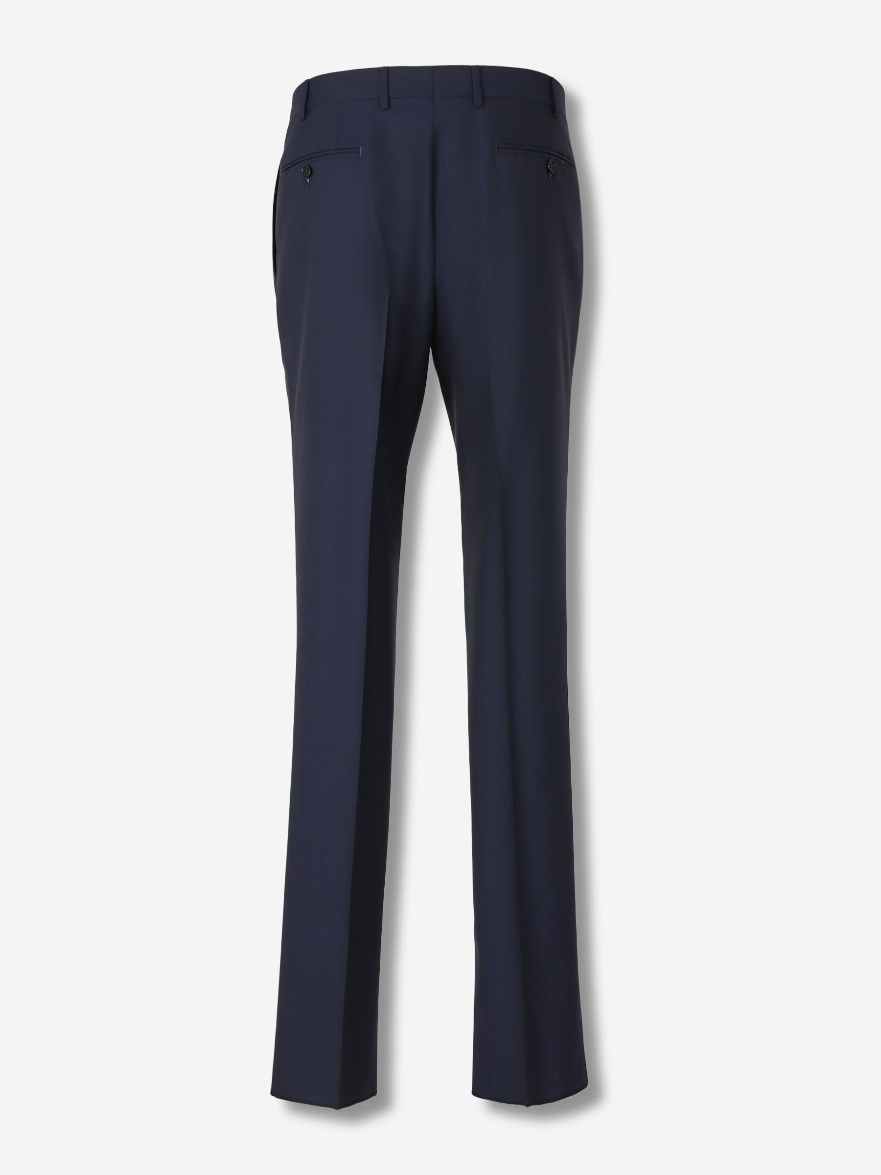 Canali Hombre Barcelona Pantalones Formales Lana color Azul Noche sku 321-000323 06 - Foto 2