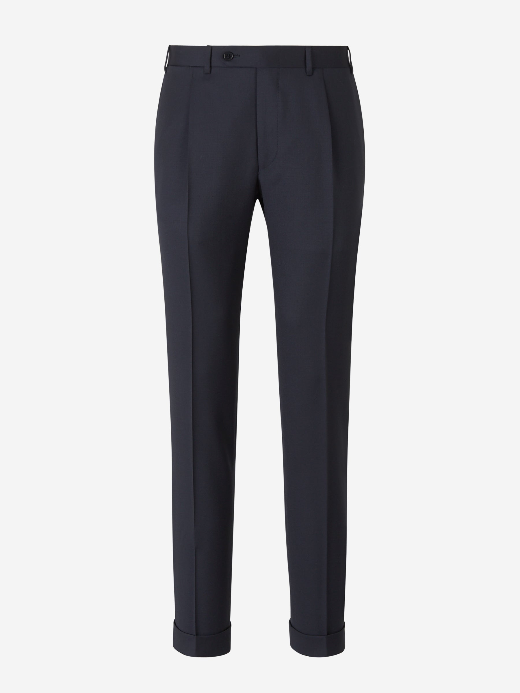 Canali Hombre Barcelona Pantalones Formales Lana color Azul Noche sku 321-000335 01 - Foto 1