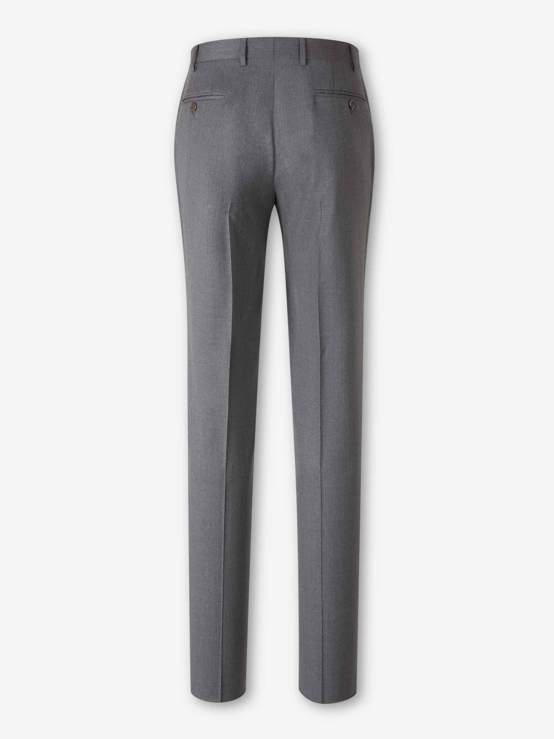 Canali Hombre Barcelona Pantalones Formales Lana color Gris sku 321-000336 04 - Foto 2