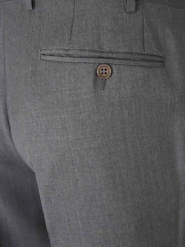Canali Hombre Barcelona Pantalones Formales Lana color Gris sku 321-000336 04 - Foto 4