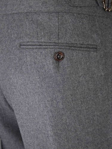 Scabal Hombre Barcelona Pantalones de Vestir color Gris sku 321-000366 01 - Foto 3