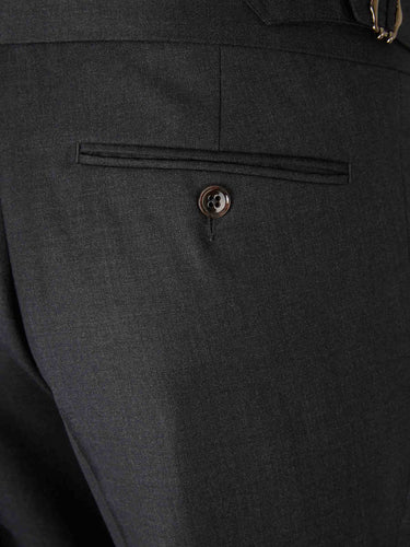 Scabal Hombre Barcelona Pantalones de Vestir color Gris Antracita sku 321-000367 01 - Foto 4
