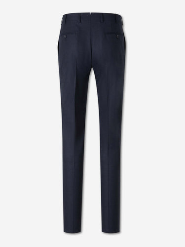 Marco Pescarolo Hombre Barcelona Pantalones de Vestir Cashmere color Azul Noche sku 322-000402 07 - Foto 2