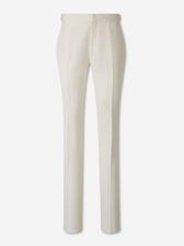 Tom Ford Hombre Barcelona Pantalones Vestir Seda color Crema sku 322-000475 01 - Foto 1