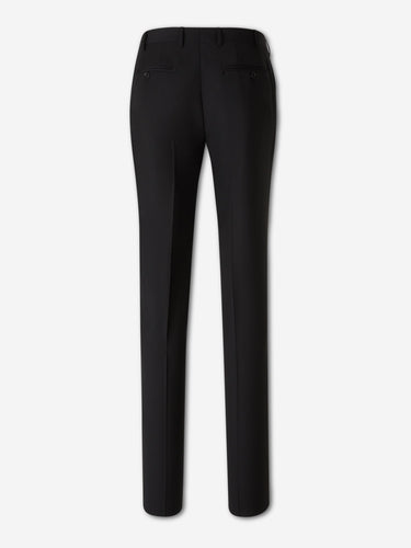 Canali Hombre Barcelona Pantalones Vestir Lana color Negro sku 322-000481 01 - Foto 2