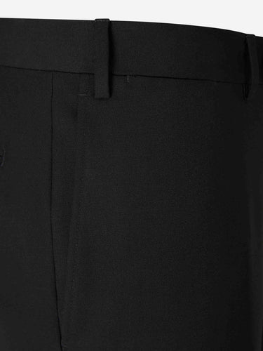 Canali Hombre Barcelona Pantalones Vestir Lana color Negro sku 322-000481 01 - Foto 3