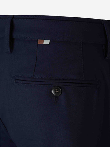 Canali Hombre Barcelona Pantalones de Vestir Rectos color Azul Marino sku 322-000482 01 - Foto 4