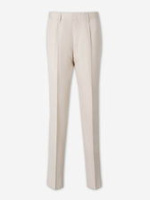 Lardini Hombre Barcelona Pantalones Vestir Pinzas color Crema sku 322-000483 01 - Foto 1