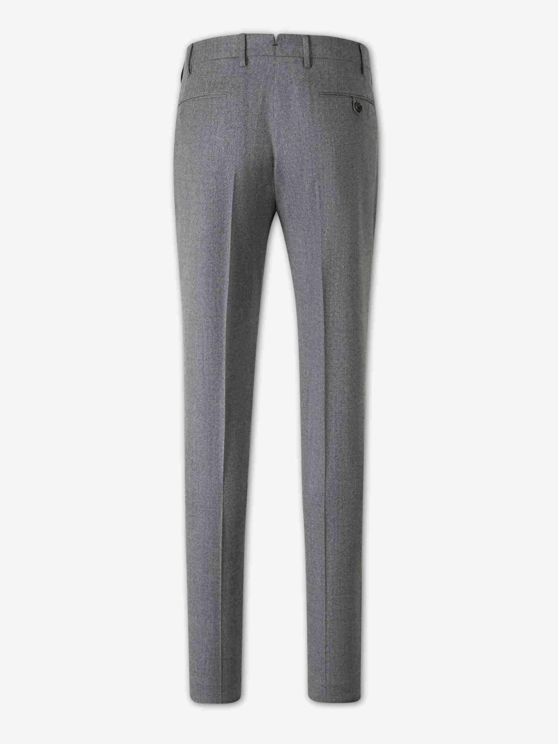 Berwich Hombre Barcelona Pantalones Vestir  Lana color Gris sku 322-000484 02 - Foto 2