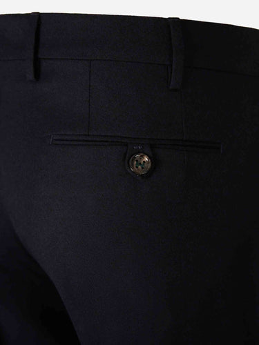 Berwich Hombre Barcelona Pantalones Vestir  Lana color Azul Noche sku 322-000484 03 - Foto 4