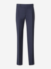 Scabal Hombre Barcelona Pantalones de Vestir Lana color Azul Marino sku 322-000487 02 - Foto 1