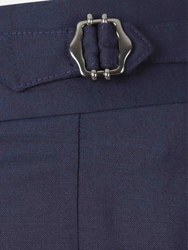 Scabal Hombre Barcelona Pantalones de Vestir Lana color Azul Marino sku 322-000487 02 - Foto 3