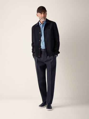 Zegna Hombre Barcelona Pantalones Rectos color Negro sku 322-000490 01 - Foto 2