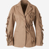 Cult Gaia Blazer Serenity color Caramelo sku 741-002151 01 - Foto 1