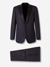 Brioni Hombre Barcelona Traje Recto Lana color Azul Noche sku 331-000160 01 - Foto 1
