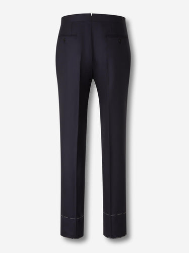 Brioni Hombre Barcelona Traje Recto Lana color Azul Noche sku 331-000160 01 - Foto 7