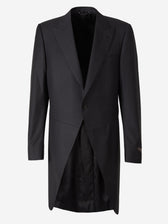 Canali Hombre Barcelona Chaqué Jaspeado Lana color Negro sku 332-000006 02 - Foto 1