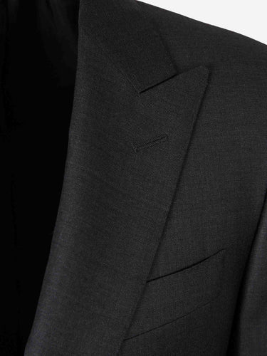 Canali Hombre Barcelona Chaqué Y Pantalón Lana color Negro sku 332-000156 01 - Foto 3