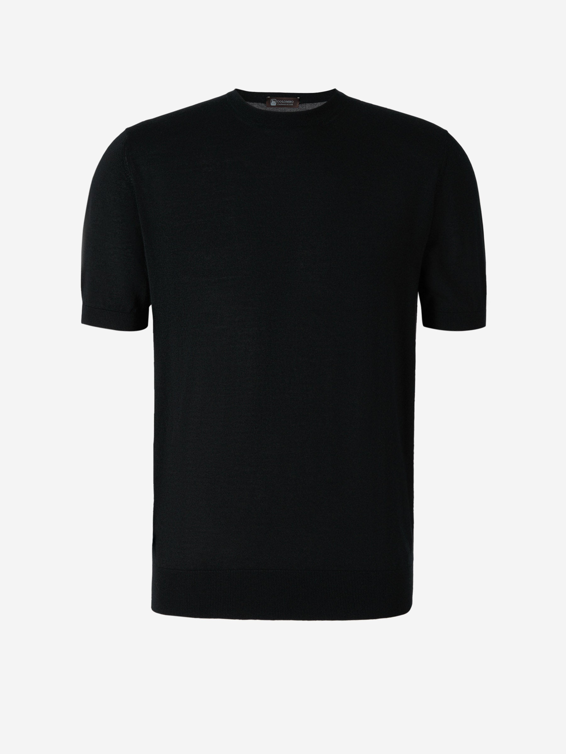 Colombo Hombre Barcelona Camiseta Cashmere Y Seda color Negro sku 553-003208 03 - Foto 1
