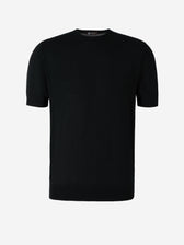 Colombo Hombre Barcelona Camiseta Cashmere Y Seda color Negro sku 553-003208 03 - Foto 1