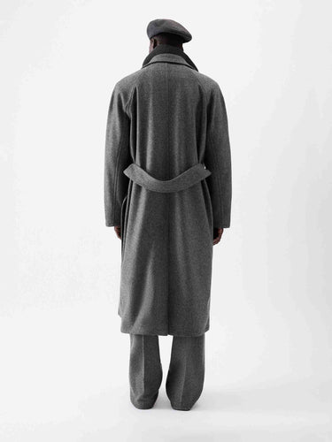 Jacquemus Hombre Barcelona Abrigo Largo Citta color Gris Antracita sku 341-000535 01 - Foto 3