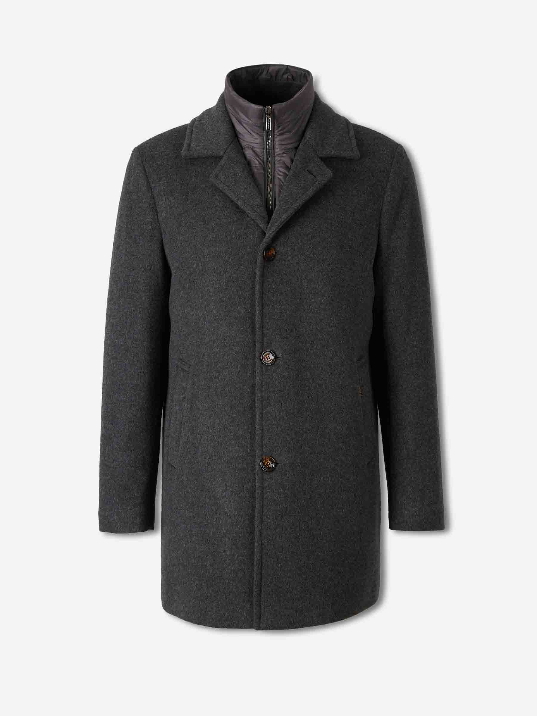 Moorer Hombre Barcelona Abrigo Largo Montferrato color Gris Antracita sku 341-000536 01 - Foto 1