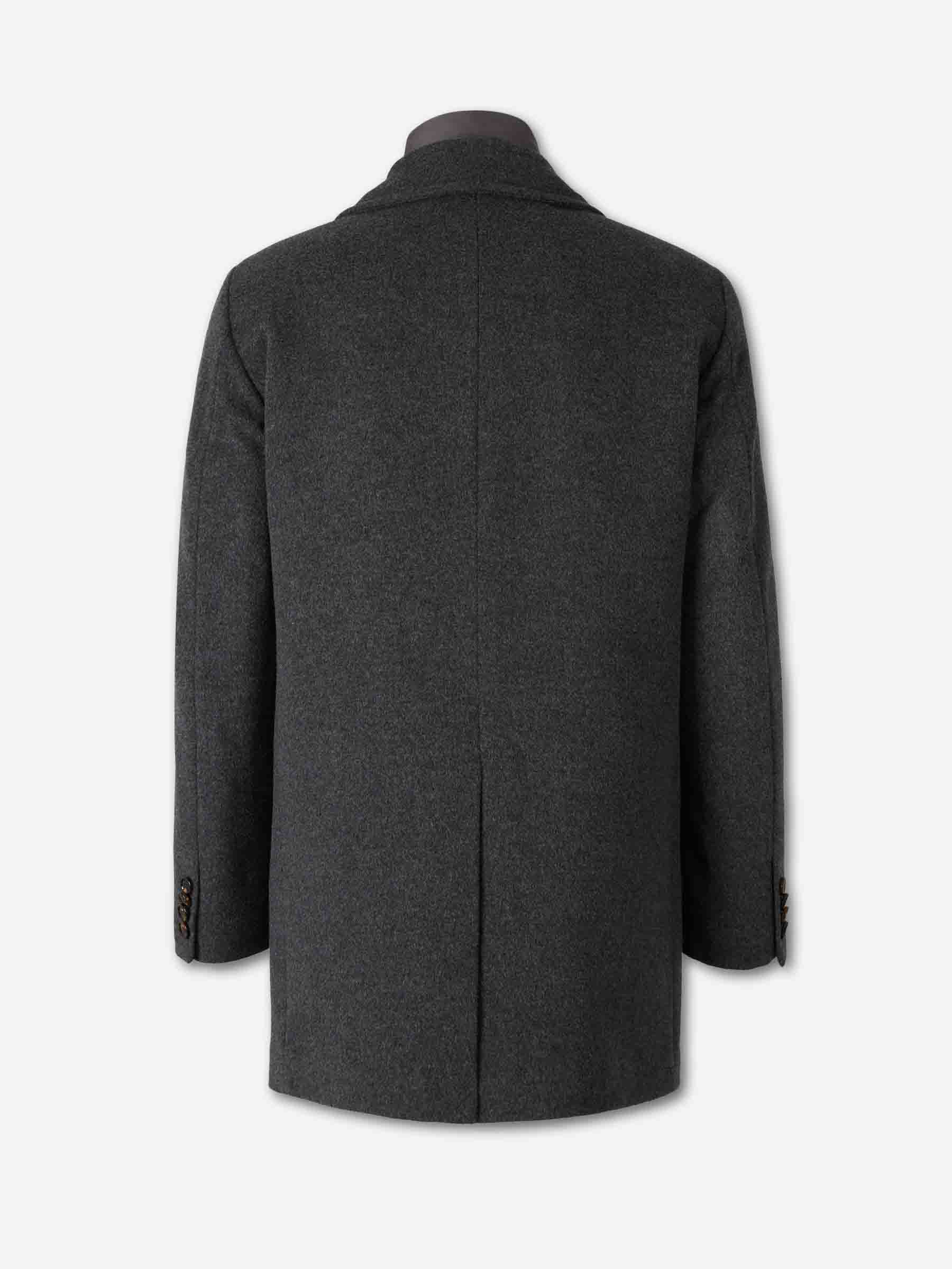 Moorer Hombre Barcelona Abrigo Largo Montferrato color Gris Antracita sku 341-000536 01 - Foto 2