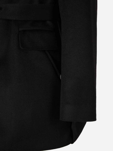 Setchu Hombre Barcelona Abrigo Largo Cachemira color Negro sku 341-000538 01 - Foto 6