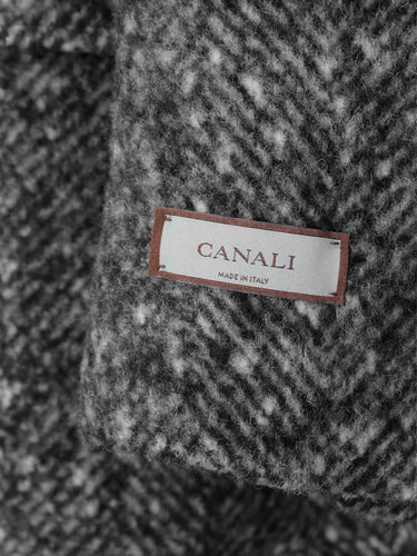 Canali Hombre Barcelona Abrigo Largo Lana color Gris sku 341-000542 01 - Foto 4