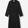 Saint Laurent Hombre Barcelona Gabardina Cruzada Lana color Negro sku 341-000543 01 - Foto 1