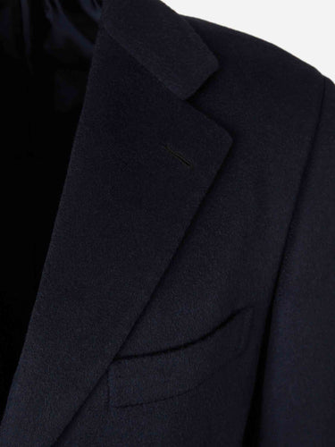 Brioni Hombre Barcelona Abrigo Largo Cachemira color Negro sku 341-000548 01 - Foto 3