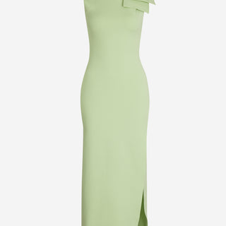 Roland Mouret Mujer Barcelona Vestido Midi Lazo color Verde Lima sku 721-000272 01 - Foto 1