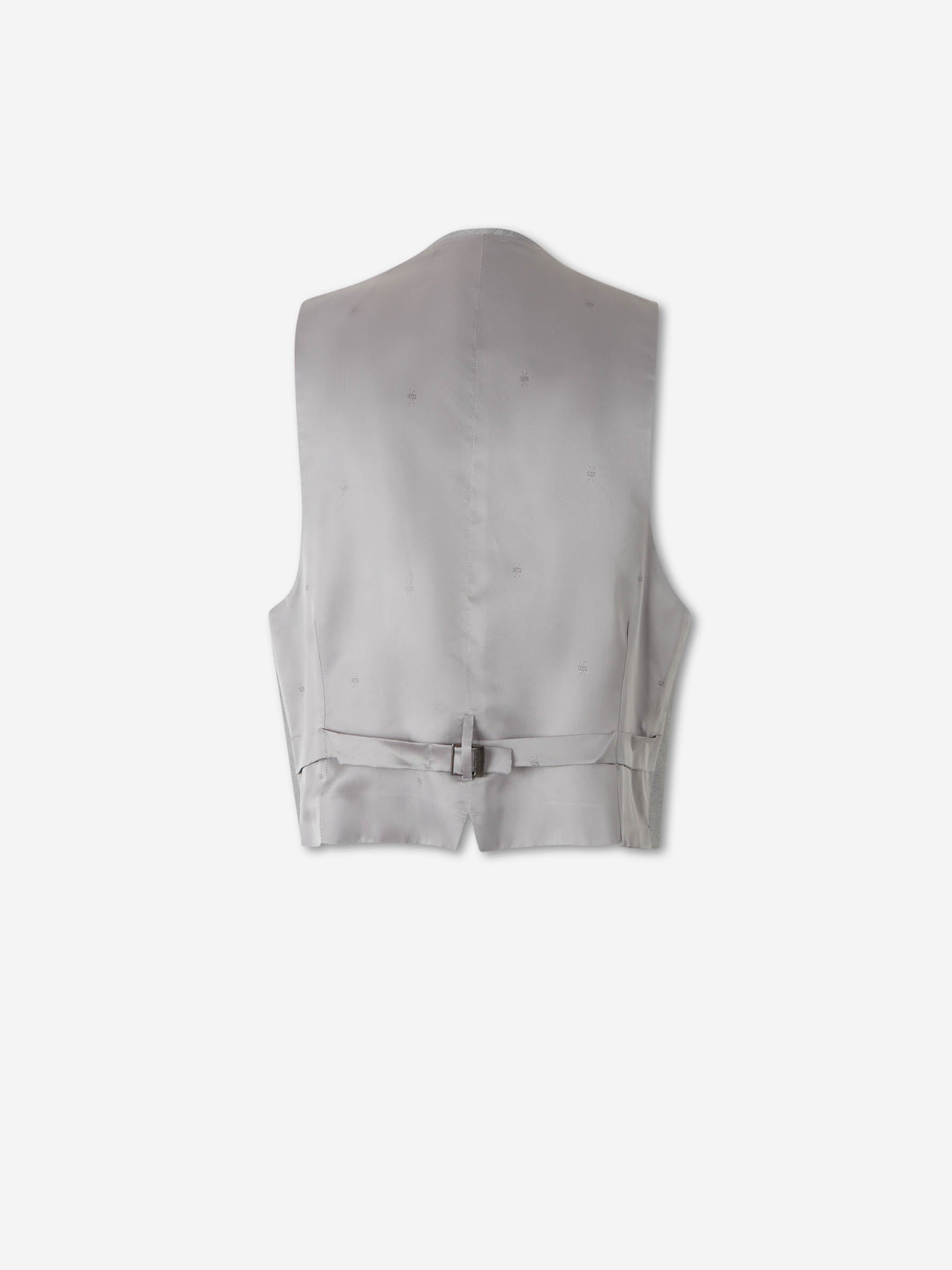 Santa Eulalia Hombre Barcelona Chaleco Clásico Cruzado color Gris Claro sku 352-000083 01 - Foto 2