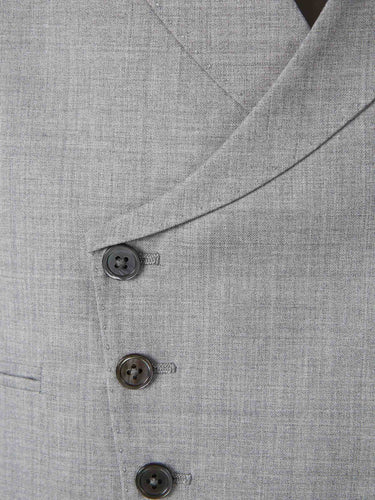 Santa Eulalia Hombre Barcelona Chaleco Clásico Cruzado color Gris Claro sku 352-000083 01 - Foto 4