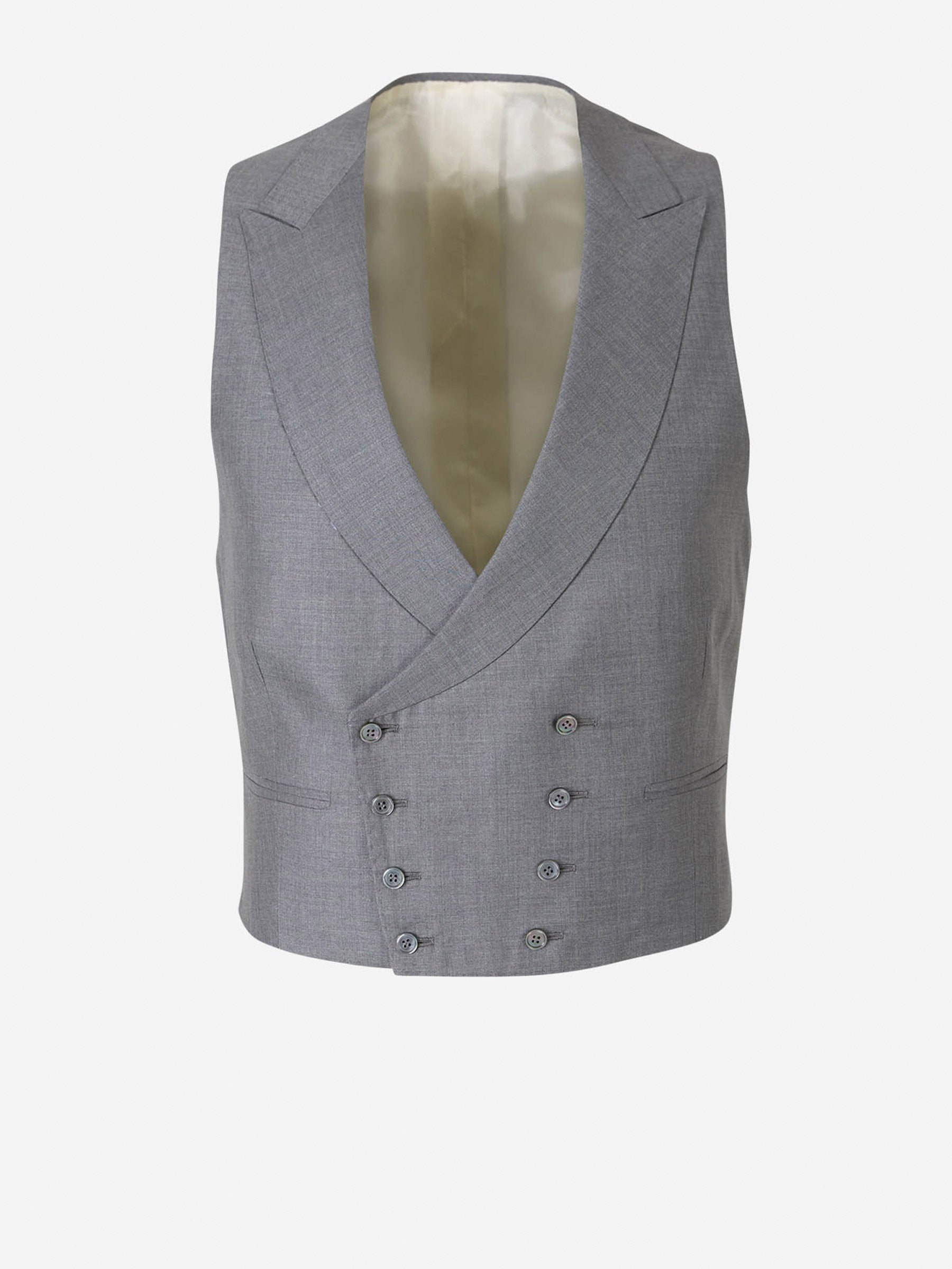 Santa Eulalia Hombre Barcelona Chaleco Clásico Cruzado color Gris Oscuro sku 352-000083 03 - Foto 1