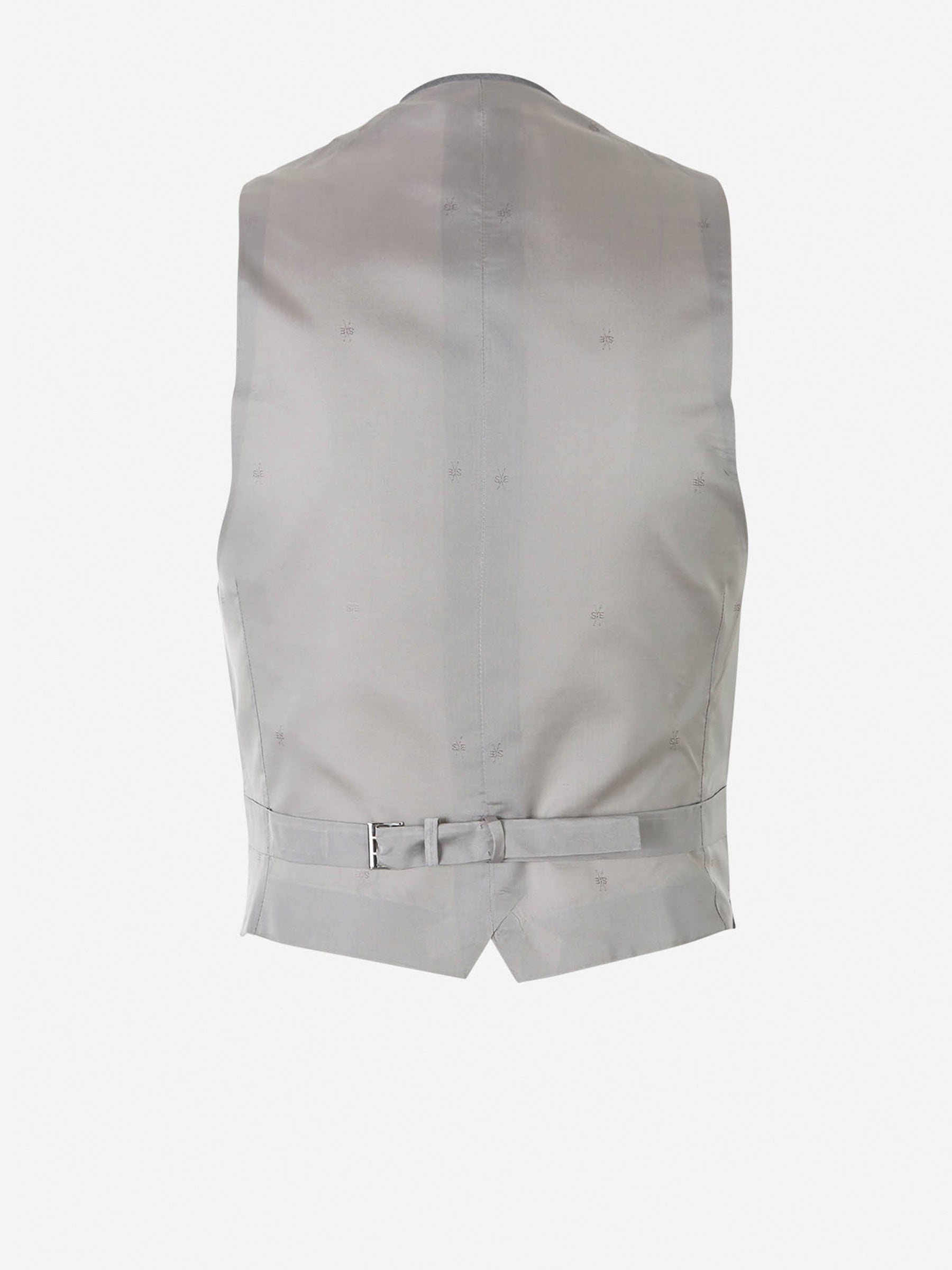 Santa Eulalia Hombre Barcelona Chaleco Clásico Cruzado color Gris Oscuro sku 352-000083 03 - Foto 2