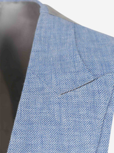 Santa Eulalia Hombre Barcelona Chaleco Clásico Cruzado color Azul sku 352-000083 09 - Foto 4