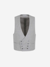 Santa Eulalia Hombre Barcelona Chaleco Clásico Cruzado color Gris Claro sku 352-000090 03 - Foto 1
