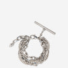McQueen Hombre Barcelona Pulsera Cadenas Latón color Plateado sku 682-000815 01 - Foto 1