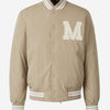 Moncler Hombre Barcelona Chaqueta Bomber Logo color Beige sku 512-002269 01 - Foto 1