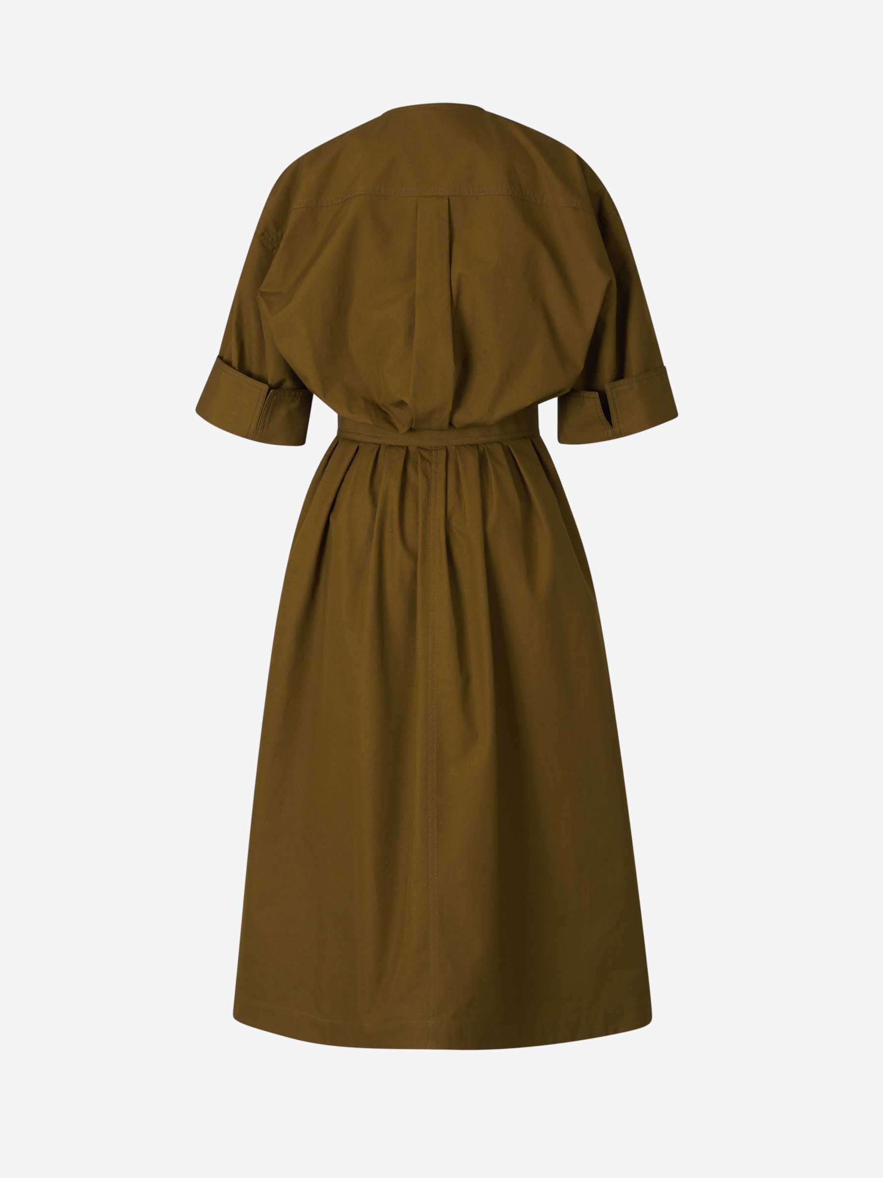 bottega veneta cotton midi dress Cotton Midi Dress