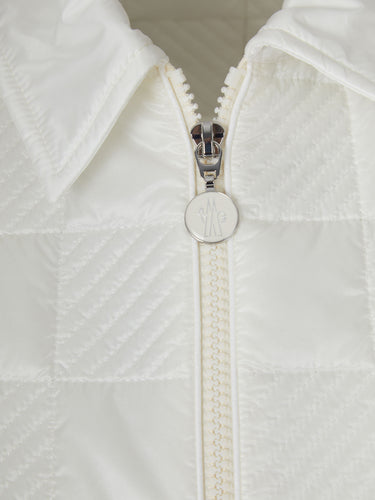 Moncler Mujer Barcelona Cazadora Técnica Texturizada color Blanco sku 772-001366 01 - Foto 3