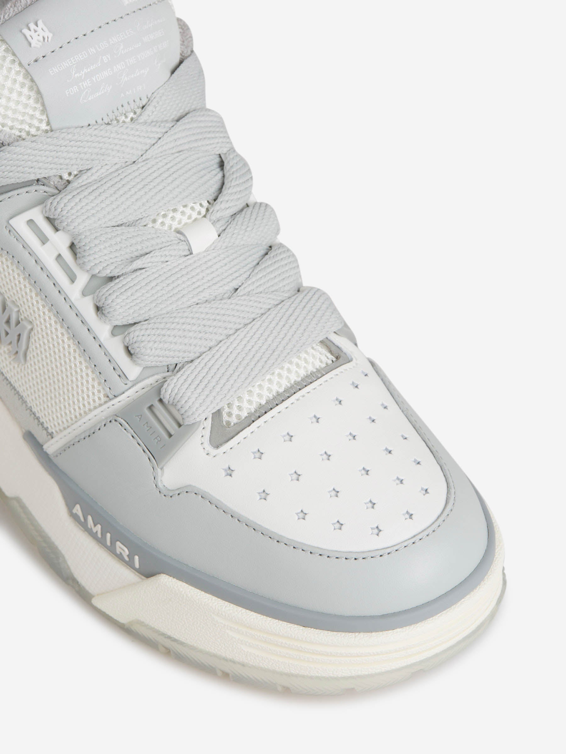 AMIRI ペガサス グラフィック フーディー MA-1 Sneakers White and Black | The Webster